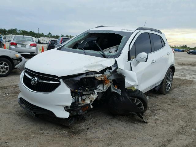 KL4CJ1SBXHB247230 - 2017 BUICK ENCORE SPO WHITE photo 2