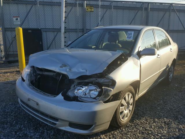 2T1BR32E93C142446 - 2003 TOYOTA COROLLA CE SILVER photo 2