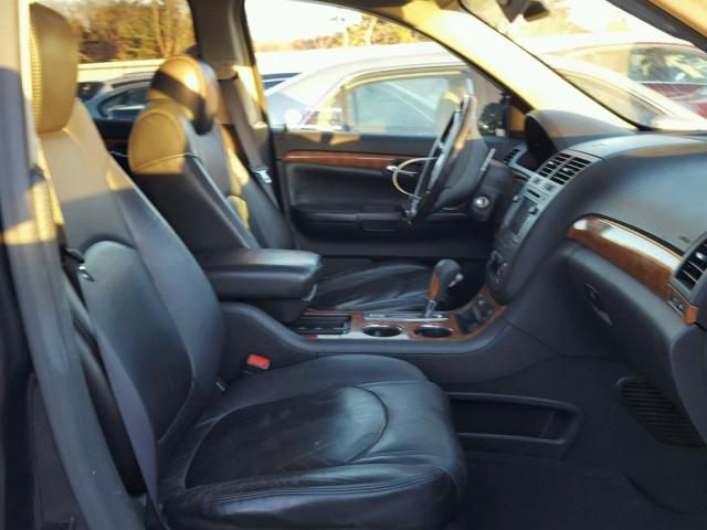 5GZEV33797J135966 - 2007 SATURN OUTLOOK SP შავი ფოტო 5