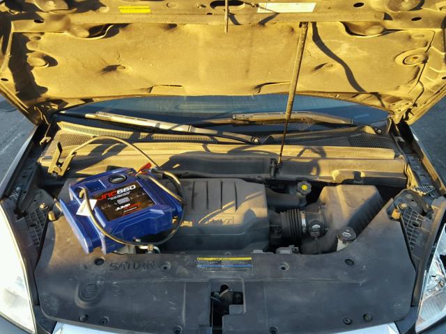 5GZEV33797J135966 - 2007 SATURN OUTLOOK SP შავი ფოტო 7