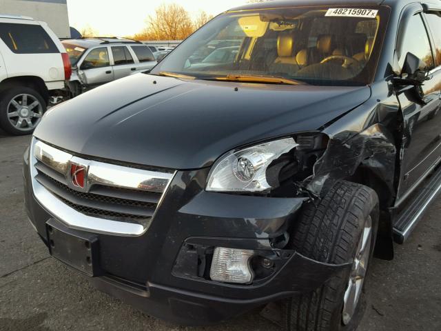 5GZEV33797J135966 - 2007 SATURN OUTLOOK SP შავი ფოტო 9
