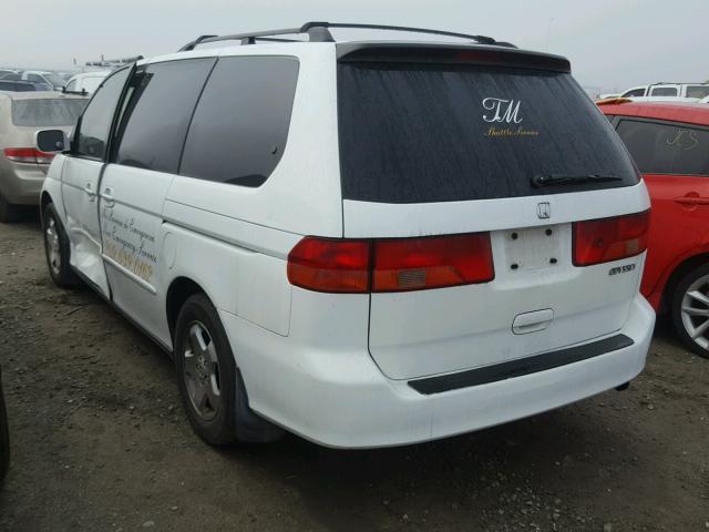 2HKRL1863YH534007 - 2000 HONDA ODYSSEY EX WHITE photo 3