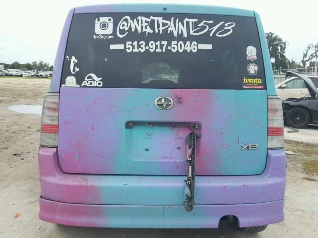 JTLKT324864041449 - 2006 TOYOTA SCION XB Екі түсті фото 10