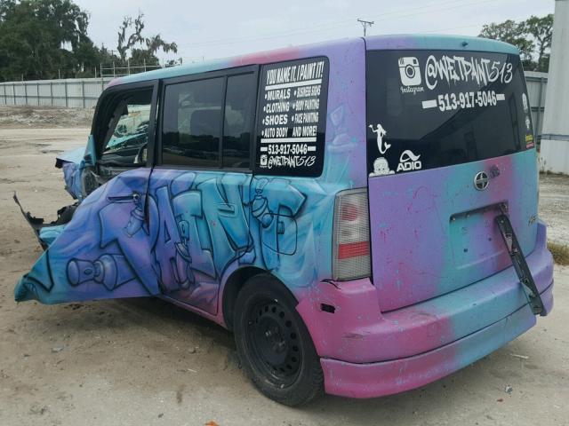 JTLKT324864041449 - 2006 TOYOTA SCION XB Екі түсті фото 3