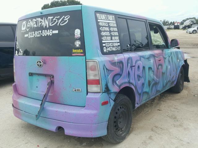 JTLKT324864041449 - 2006 TOYOTA SCION XB Екі түсті фото 4