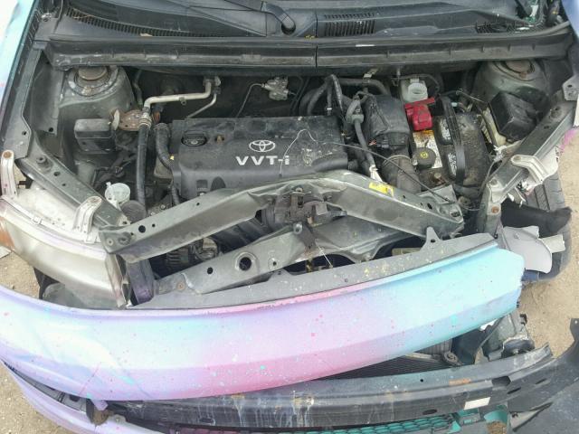 JTLKT324864041449 - 2006 TOYOTA SCION XB Екі түсті фото 7