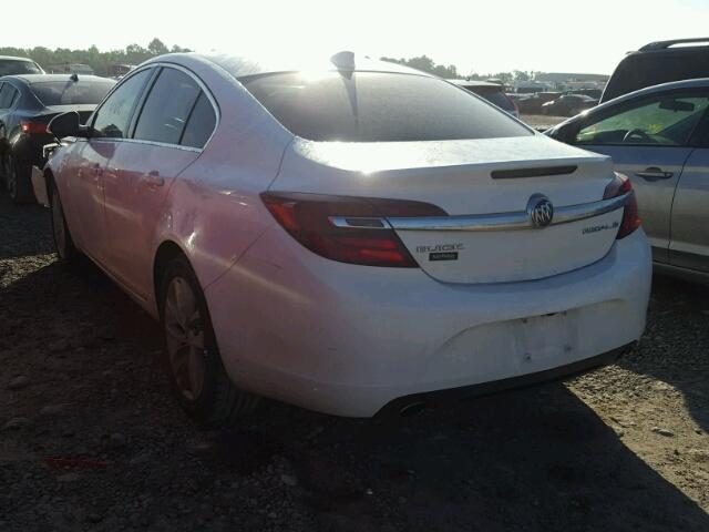 2G4GK5EX6G9152260 - 2016 BUICK REGAL WHITE photo 3
