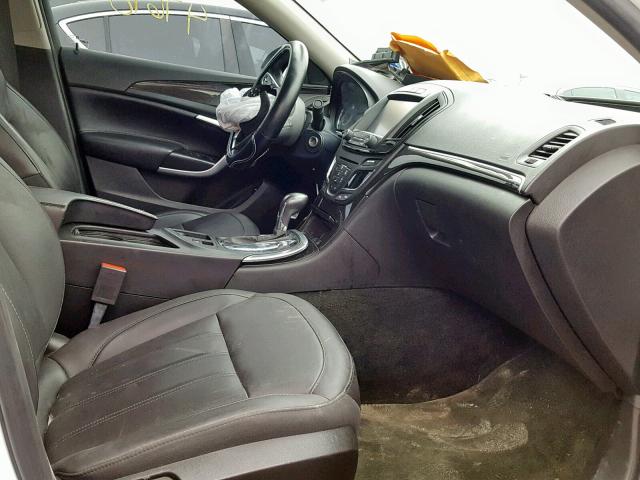 2G4GK5EX6G9152260 - 2016 BUICK REGAL WHITE photo 5