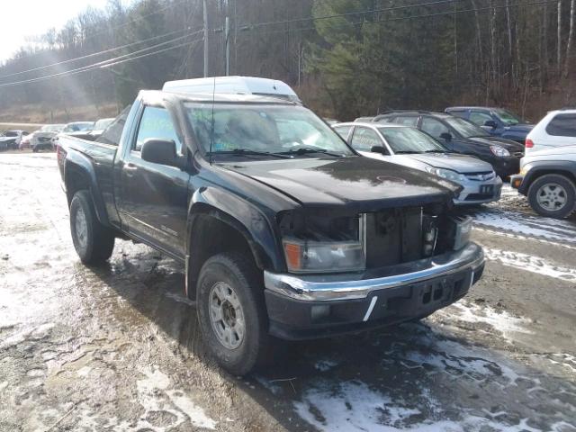 1GCDT146048221036 - 2004 CHEVROLET COLORADO BLACK photo 1