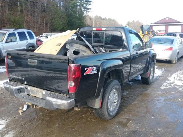 1GCDT146048221036 - 2004 CHEVROLET COLORADO BLACK photo 4