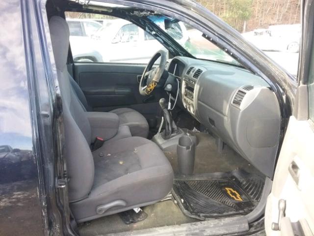 1GCDT146048221036 - 2004 CHEVROLET COLORADO BLACK photo 5