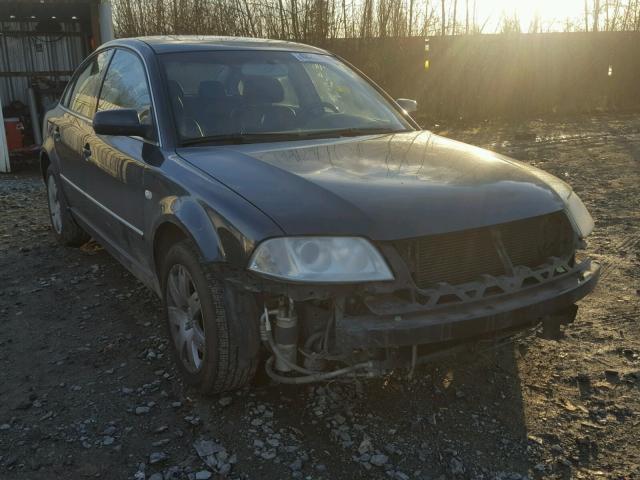 WVWTH63BX3P385777 - 2003 VOLKSWAGEN PASSAT GLX GRAY photo 1