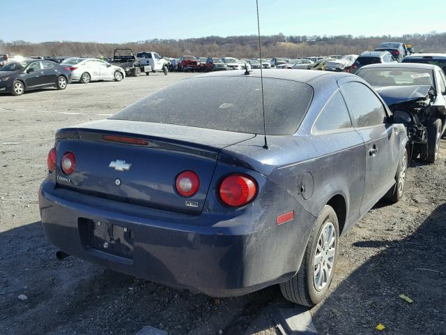 1G1AH1F58A7142944 - 2010 CHEVROLET COBALT BLUE photo 4