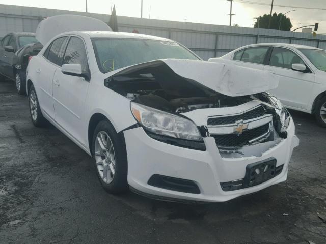 1G11C5SA7DF140444 - 2013 CHEVROLET MALIBU 1LT WHITE photo 1