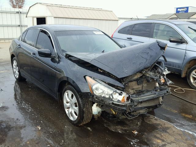 1HGCP268X8A105394 - 2008 HONDA ACCORD EXL BLACK photo 1