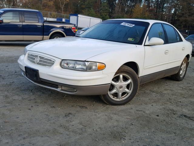 2G4WB55K021180983 - 2002 BUICK REGAL LS WHITE photo 2