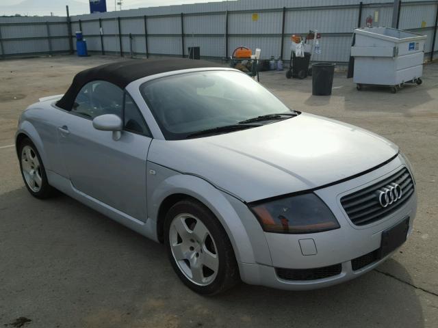 TRUUT28N521003029 - 2002 AUDI TT QUATTRO SILVER photo 1