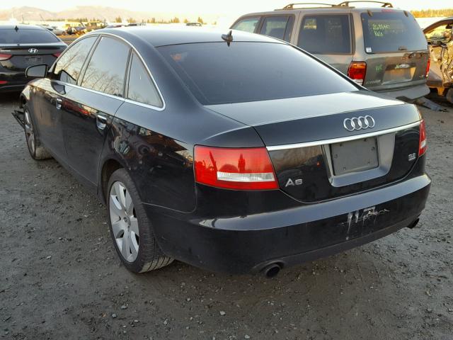 WAUDH74F27N007141 - 2007 AUDI A6 3.2 QUA BLACK photo 3