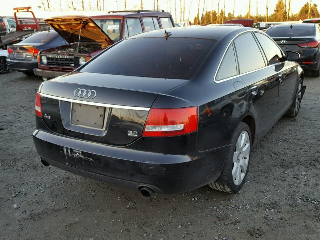 WAUDH74F27N007141 - 2007 AUDI A6 3.2 QUA BLACK photo 4