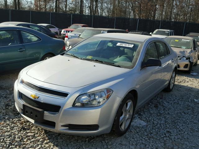 1G1ZB5E12BF288581 - 2011 CHEVROLET MALIBU LS SILVER photo 2