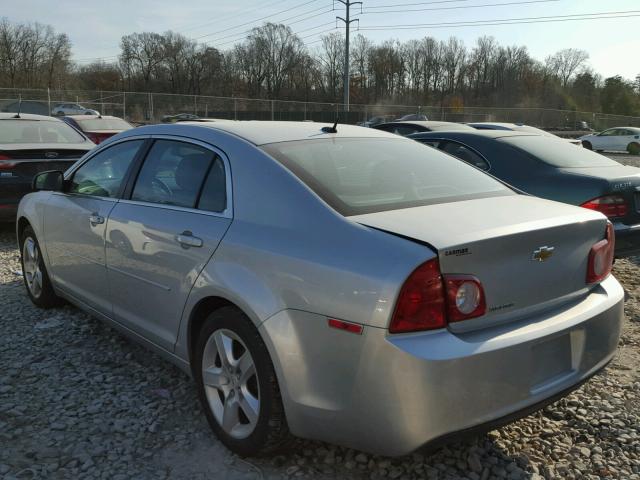 1G1ZB5E12BF288581 - 2011 CHEVROLET MALIBU LS SILVER photo 3