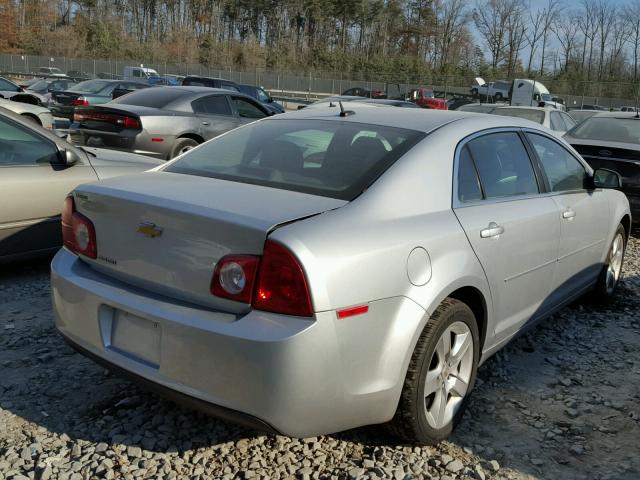 1G1ZB5E12BF288581 - 2011 CHEVROLET MALIBU LS SILVER photo 4