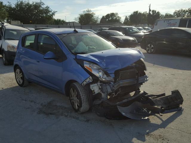 KL8CD6S90DC506098 - 2013 CHEVROLET SPARK 1LT BLUE photo 1