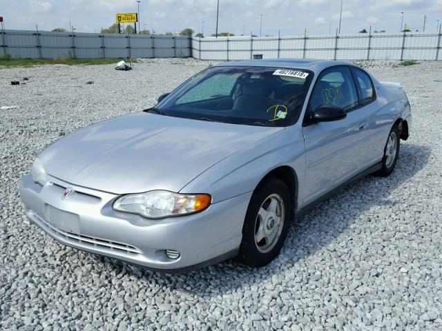 2G1WW12E6Y9383265 - 2000 CHEVROLET MONTE CARL ნაცრისფერი ფოტო 2