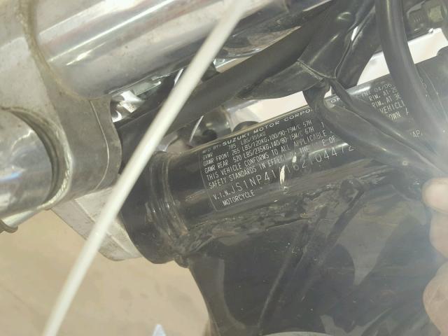 JS1NP41A162104472 - 2006 SUZUKI LS650 P RED photo 10