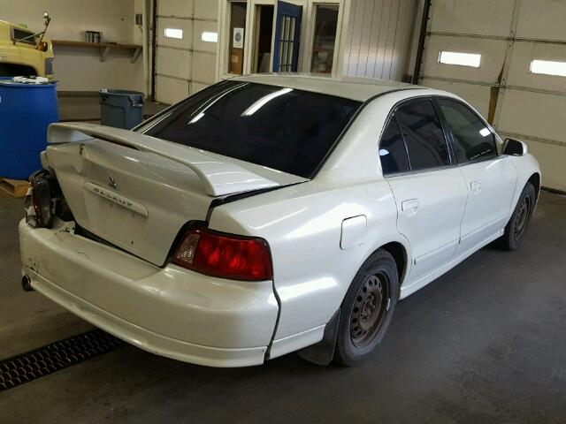 4A3AA46G63E212659 - 2003 MITSUBISHI GALANT ES WHITE photo 4