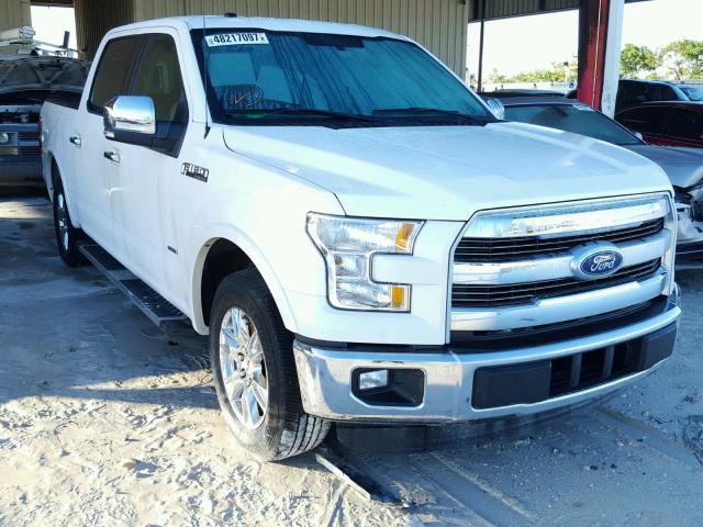 1FTEW1CPXGFB64558 - 2016 FORD F150 SUPER WHITE photo 1