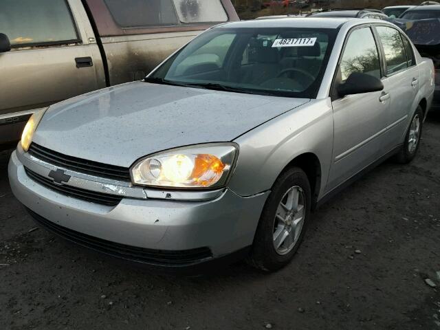 1G1ZT52865F136192 - 2005 CHEVROLET MALIBU LS ნაცრისფერი ფოტო 2
