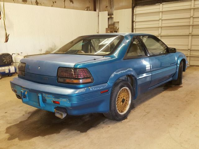 1G2WJ14T3NF268261 - 1992 PONTIAC GRAND PRIX Yaşıl foto 4