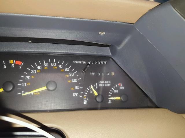 1G2WJ14T3NF268261 - 1992 PONTIAC GRAND PRIX Yaşıl foto 8