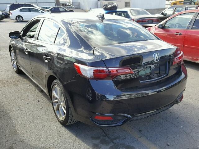 19UDE2F34HA012367 - 2017 ACURA ILX BASE BLACK photo 3