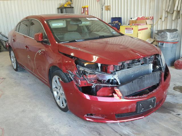 1G4GJ5G39CF297193 - 2012 BUICK LACROSSE T RED photo 1