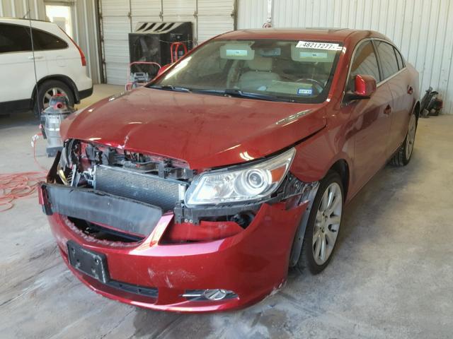 1G4GJ5G39CF297193 - 2012 BUICK LACROSSE T RED photo 2