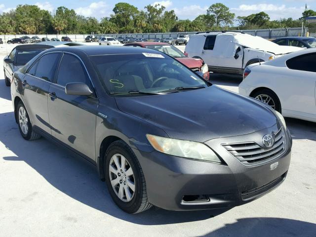 4T1BB46K37U018445 - 2007 TOYOTA CAMRY NEW GRAY photo 1