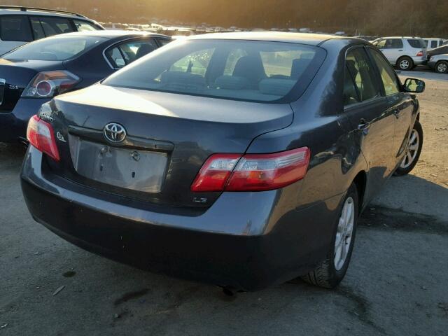 4T1BE46K49U814387 - 2009 TOYOTA CAMRY BASE GRAY photo 4