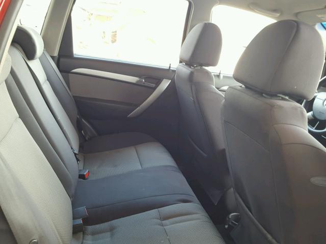 KL1TD6DE4BB119016 - 2011 CHEVROLET AVEO LS RED photo 6