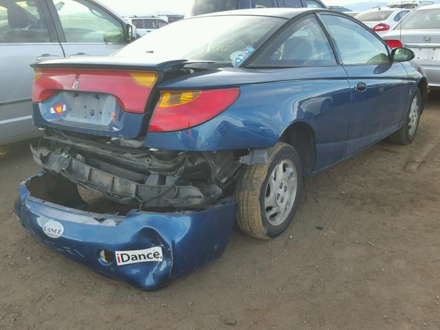 1G8ZN12842Z198897 - 2002 SATURN SC1 BLUE photo 4