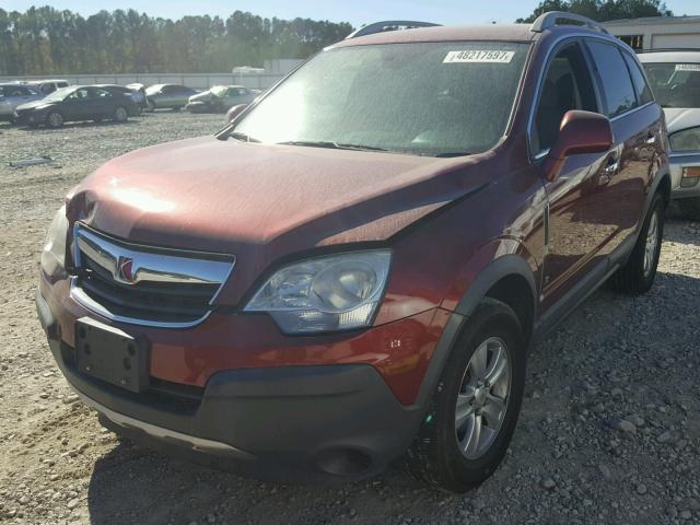 3GSCL33P48S674014 - 2008 SATURN VUE XE RED photo 2