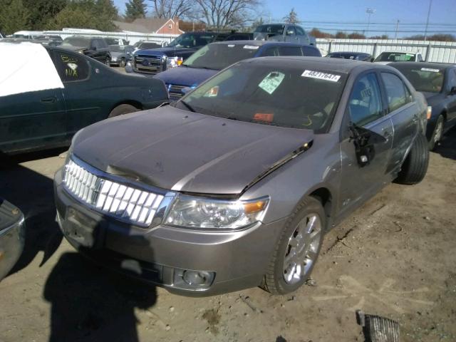 3LNHM26T78R610568 - 2008 LINCOLN MKZ BEIGE photo 2