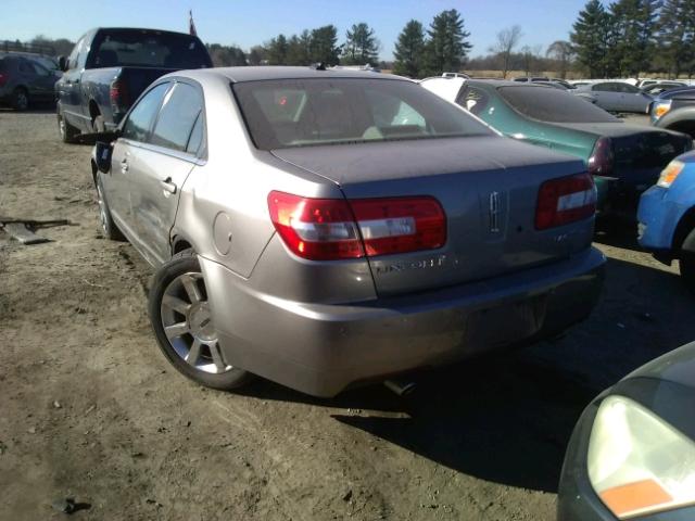 3LNHM26T78R610568 - 2008 LINCOLN MKZ BEIGE photo 3