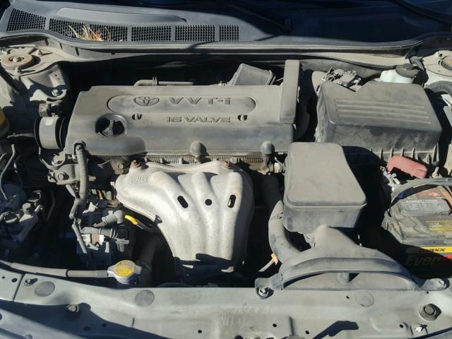 4T1BE46KX7U089262 - 2007 TOYOTA CAMRY NEW SILVER photo 7