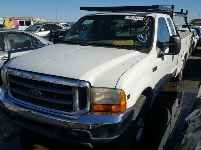 1FTNX20F4XEB55410 - 1999 FORD F250 SUPER WHITE photo 2