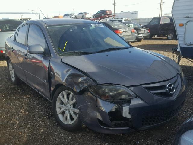 JM1BK323981147113 - 2008 MAZDA 3 S SILVER photo 1