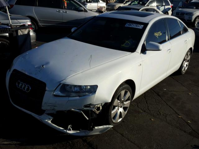 WAUDH74F97N037463 - 2007 AUDI A6 3.2 QUA WHITE photo 2