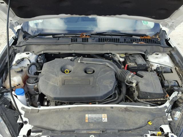 3FA6P0K9XDR294570 - 2013 FORD FUSION TIT WHITE photo 7