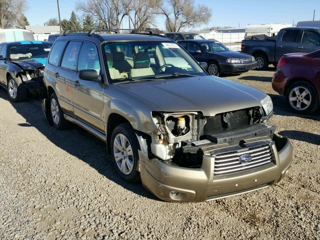 JF1SG63618H719316 - 2008 SUBARU FORESTER 2 GOLD photo 1